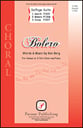 Bolero Unison/Two-Part choral sheet music cover